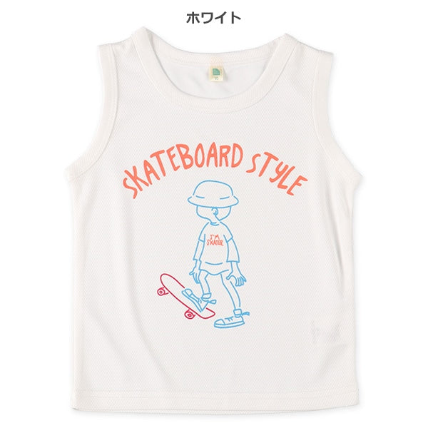Skateboard Sleeveless T-shirt