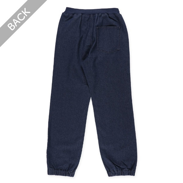 Denim long pants for autumn, winter and spring