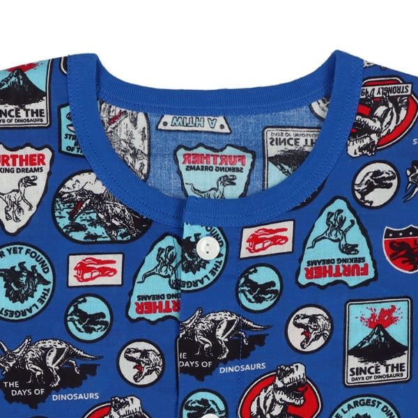 Dinosaur Short Sleeve T-shirt and High Waist Pants Set