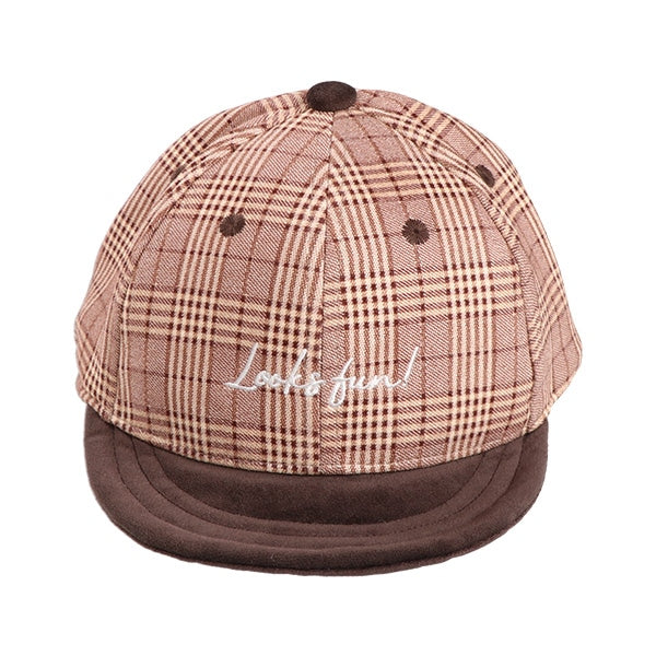 Checked Cap (Winter, Spring, Autumn)