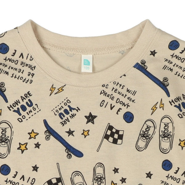 Skateboard Short Sleeve T-shirt