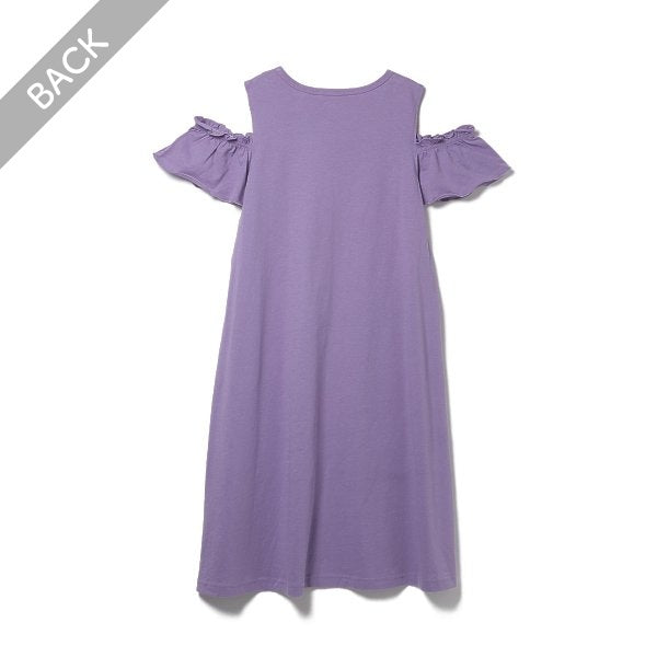 Off Shoulder Knit Sleeveless One Piece