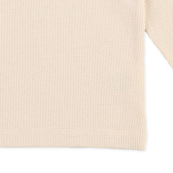 Solid Waffle long Sleeve Shirt (Winter, Spring, Autumn)