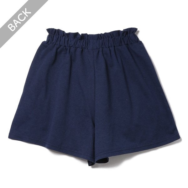 Ribboned Knit Culotte