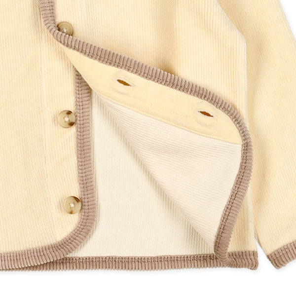 Corduroy Knit Cardigan (Winter, Spring, Autumn)