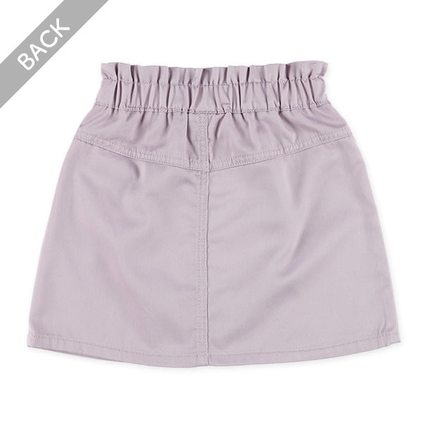 Twill Front Buttons Skirt (Winter, Spring, Autumn)
