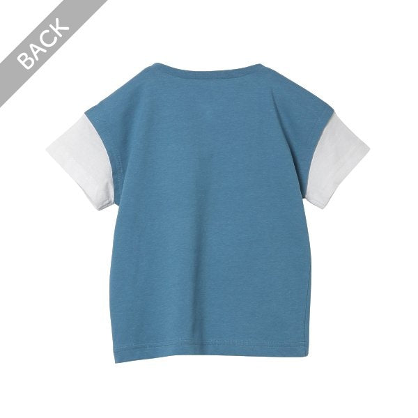 Layered Style Short Sleeve T-shirt
