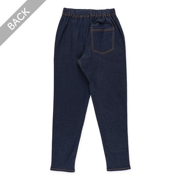 Denim long pants for autumn, winter and spring