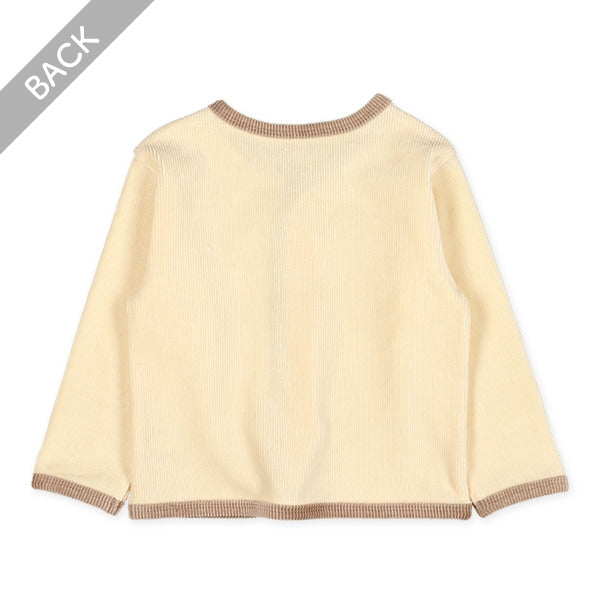 Corduroy Knit Cardigan (Winter, Spring, Autumn)