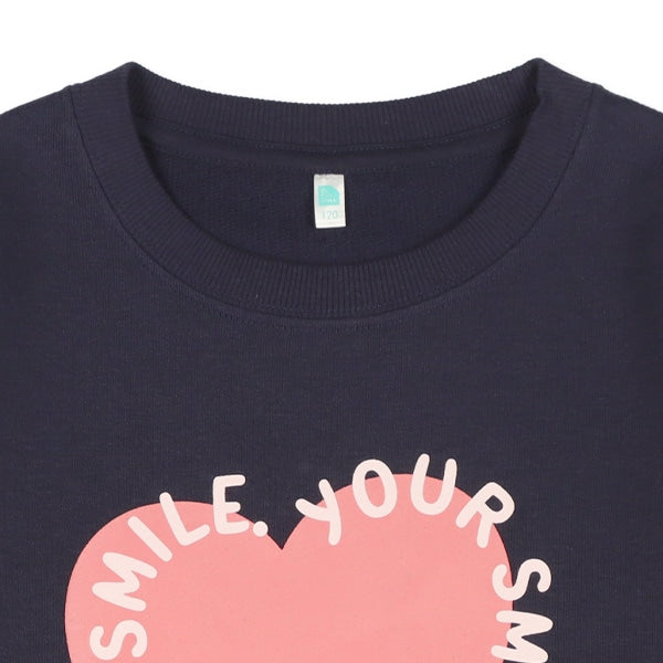 Heart Print Sweatshirt (Winter, Spring, Autumn)