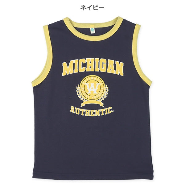 College Logo Sleeveless T-shirt