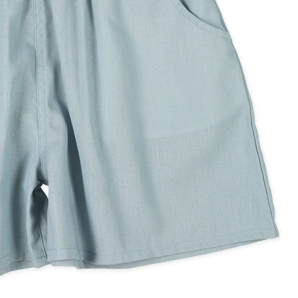 Plain Linen Culotte