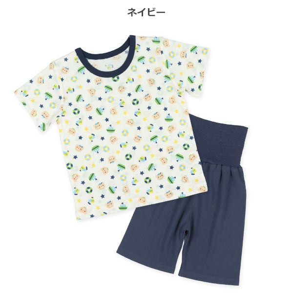 Short Sleeve T-shirt and High Waist Pants Set