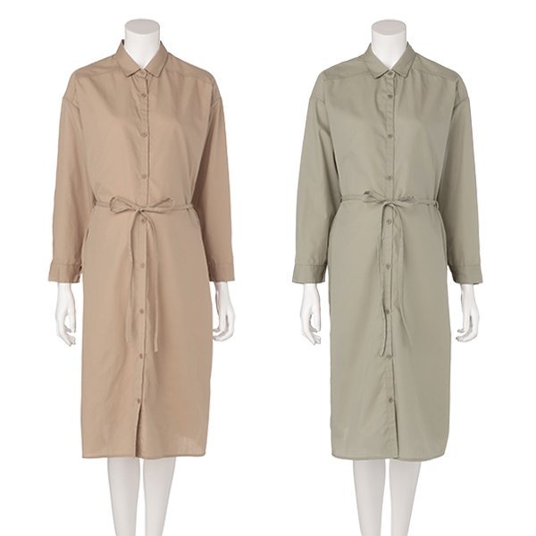 Nursing Broadcloth Shirt Dress (Winter, Spring, Autumn)