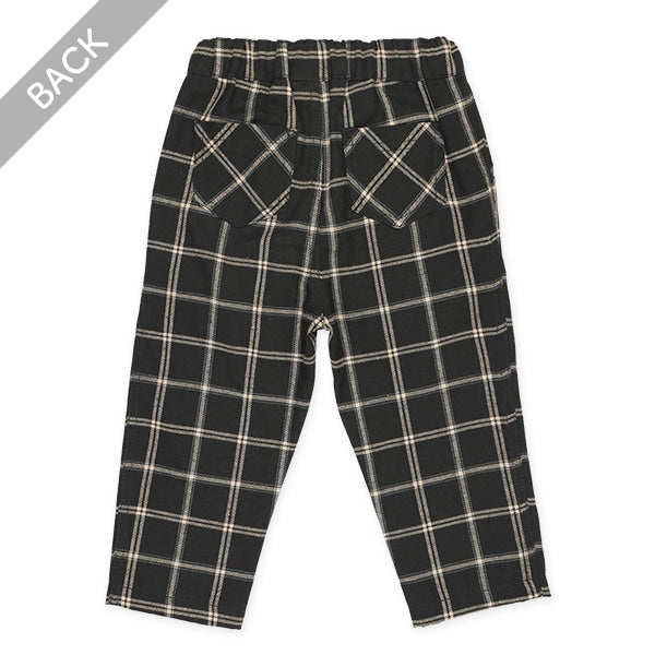 Checked Stretch Pants (Winter, Spring, Autumn)