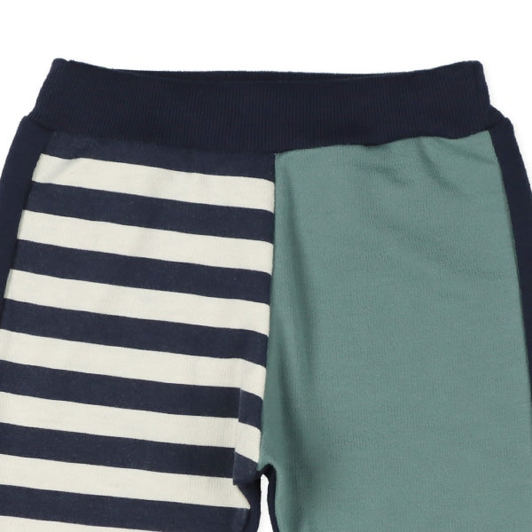 Half Stripe Half Polka Dot Pants (Winter, Spring, Autumn)