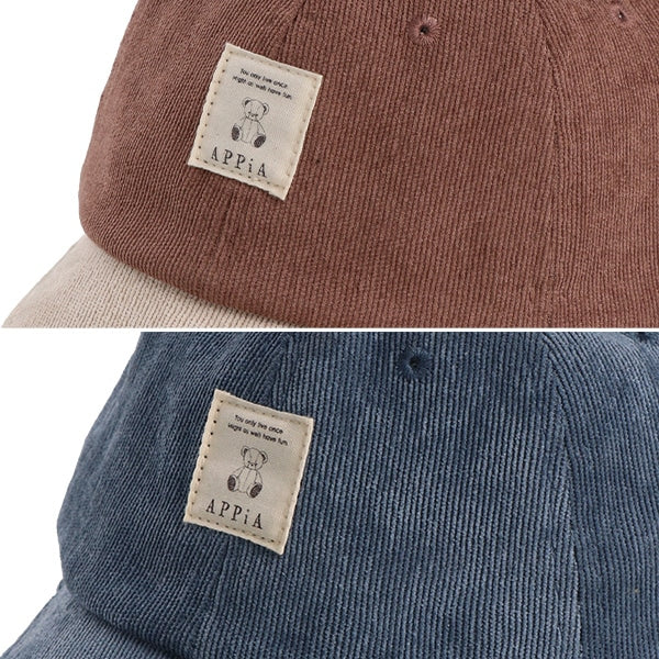 Corduroy Soft Cap (Winter, Spring, Autumn)