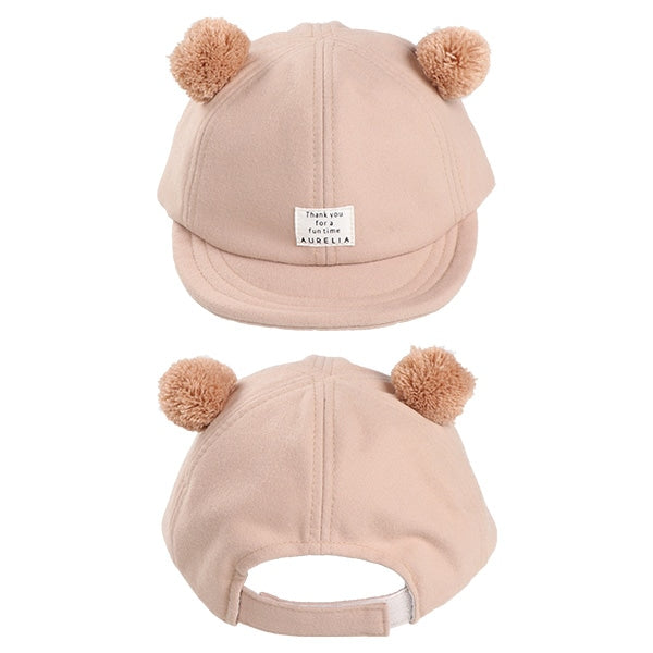 Soft Cap with Bear Ears (Winter, Spring, Autumn)