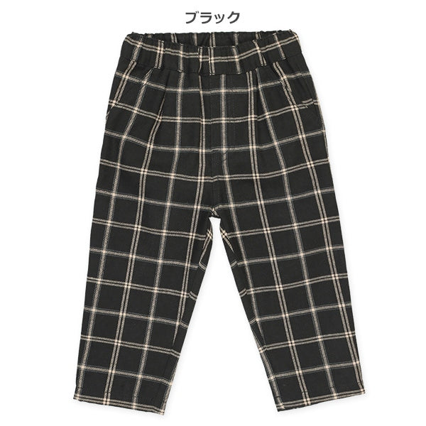 Checked Stretch Pants (Winter, Spring, Autumn)