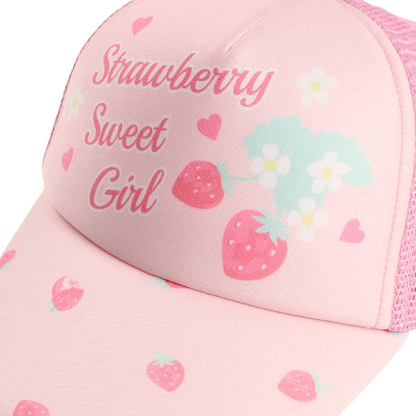 Strawberry Mesh Cap