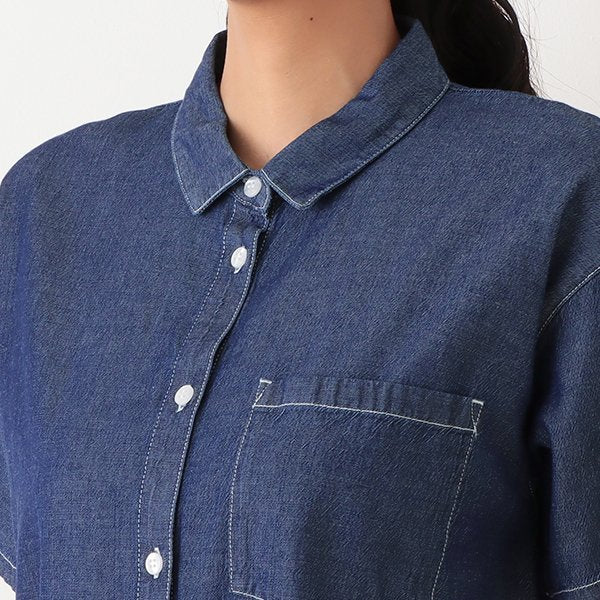 Denim Maternity One Piece