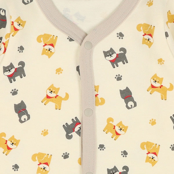 Thermal Rompers with Front Opening for Newborns