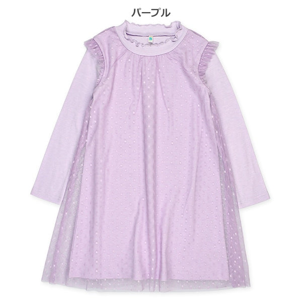 Tulle Overlay Dress (Winter, Spring, Autumn)