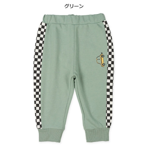 Checked Side Panel Pants (Spring)