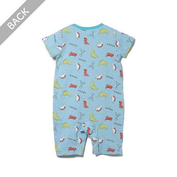 Dinosaur Short Sleeve Romper
