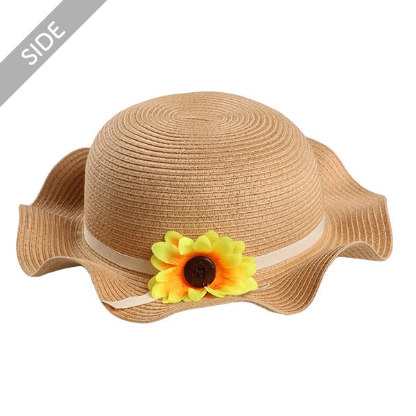 Washable and Foldable Sunflower Hat