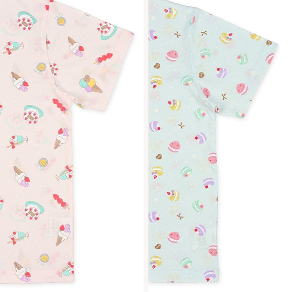 Macaron Cake T-shirt and Pants Set for Midsummer