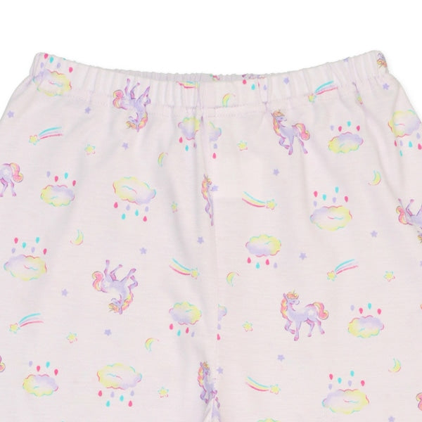 Unicorn Roll Up T-shirt and Pants Set