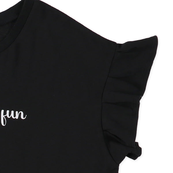 Frill Short Sleeve T-shirt