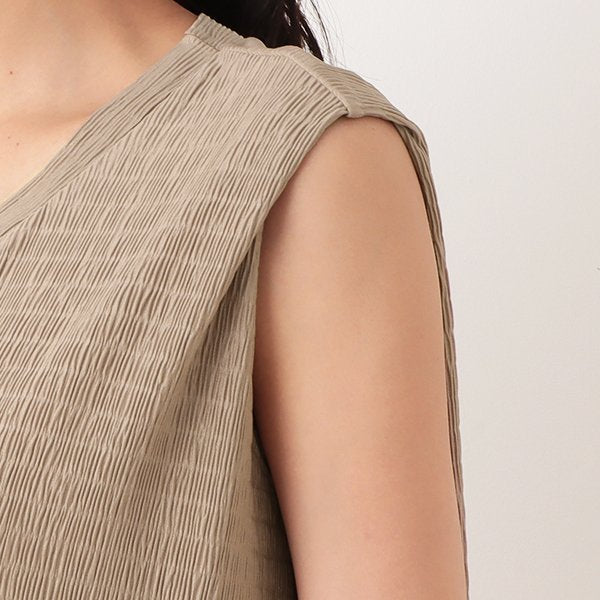 Pleated Maternity One Piece with Pocket