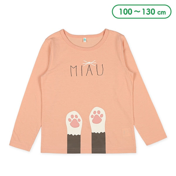 Cat Paw Puff Print T-Shirt (Winter, Spring, Autumn)