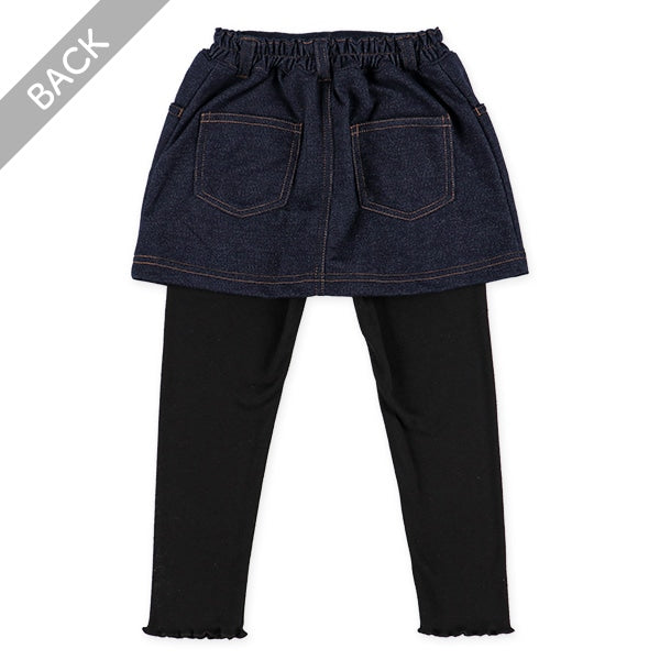 Denim Skirt with Leggings (Winter, Spring, Autumn)
