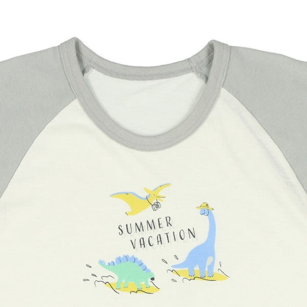 Dinosaur Short Sleeve T-shirt and Pants Set
