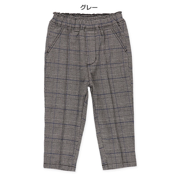Checked Stretch Pants (Winter, Spring, Autumn)
