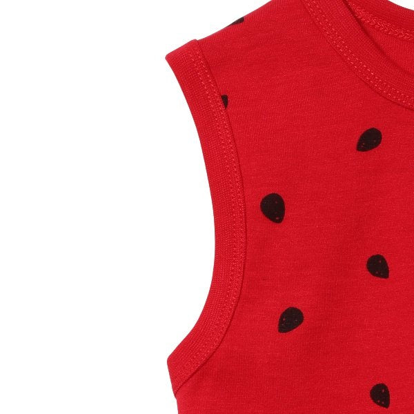 Watermelon Sleeveless Suit