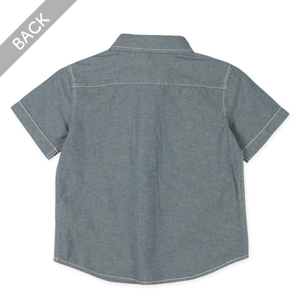 Plain Short Sleeve Shirt
