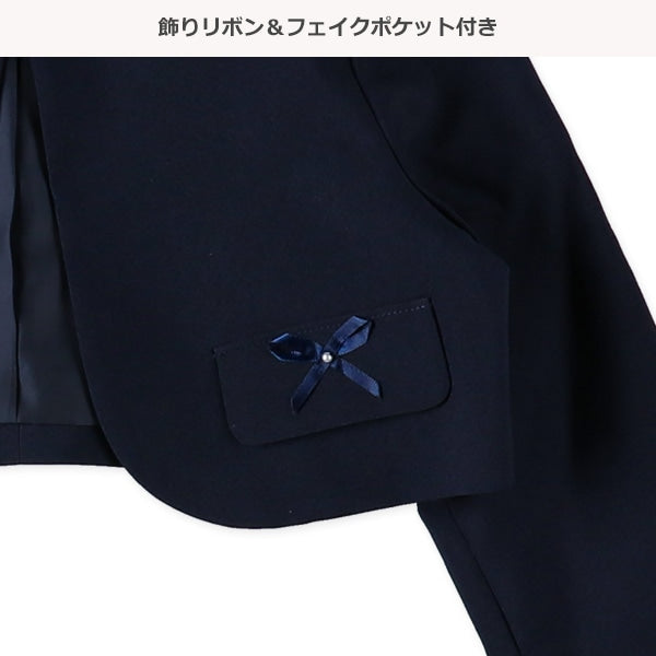 Formal Pleated Dress and Bolero Set (Winter, Spring, Autumn)