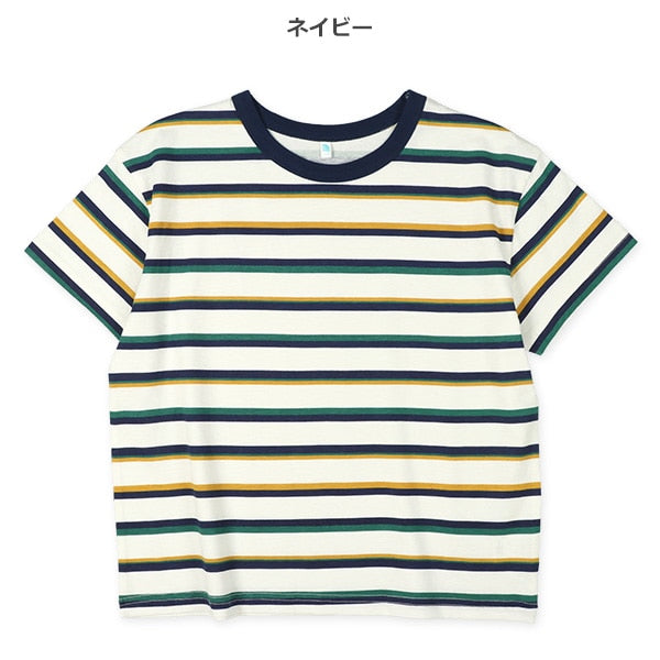 Stripe Short Sleeve T-shirt