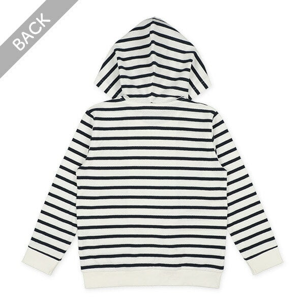 Stripe Long Sleeve Hoodie