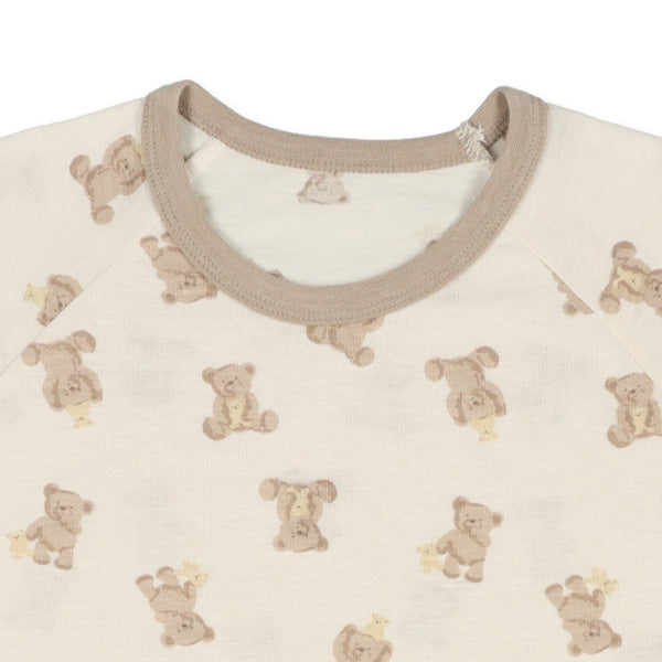 Rabbit Short Sleeve T-shirt and High Waist Pants Set