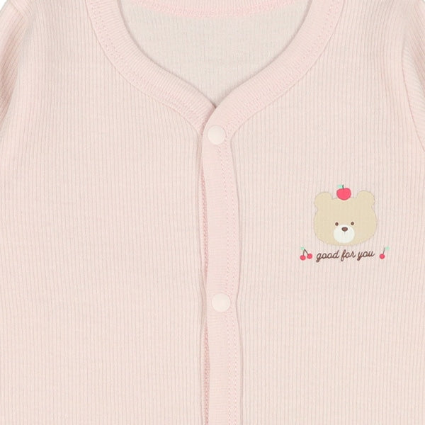 Thermal Rompers with Front Opening for Newborns