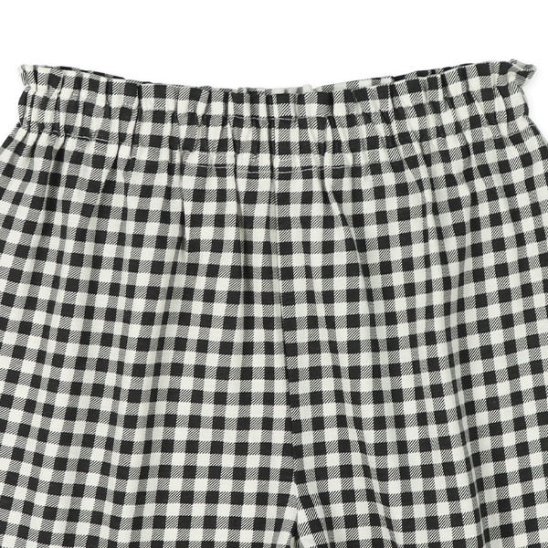 Checkered Knit Shorts