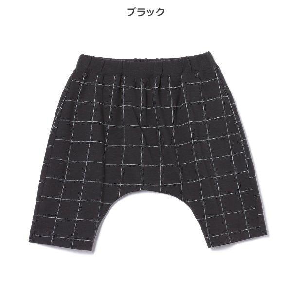 Checkered Knit Shorts