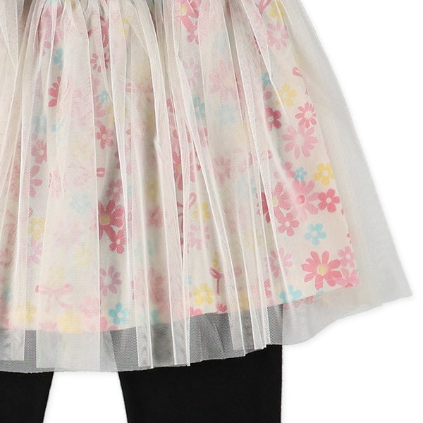 Tulle Skirted Leggings (Spring)