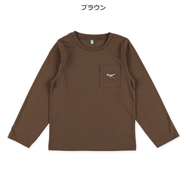 Mini Puff Print Long Sleeve Shirt (Winter, Spring, Autumn)