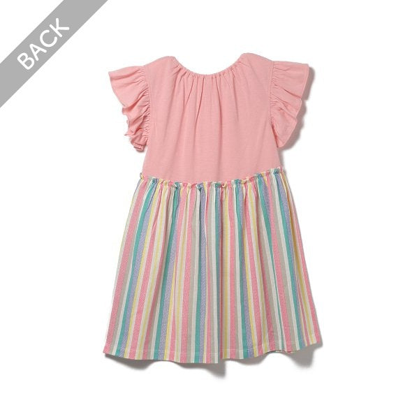 Stripe Sleeveless One Piece
